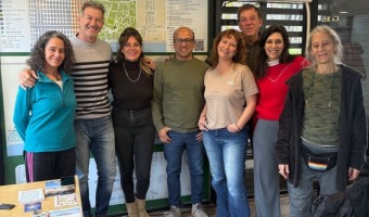 FELICE RECIBI� A LOS VECINOS QUE IMPULSARON LA POSTULACI�N DE MAR DE LAS PAMPAS